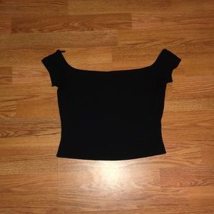 Black Crop Top